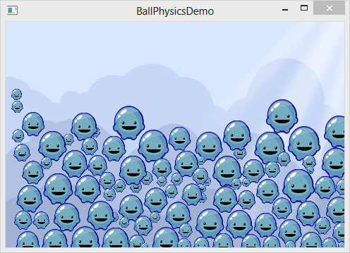 BallPhysicsDemo Screenshot