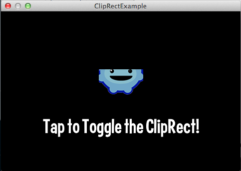 ClipRectangleExample Screenshot