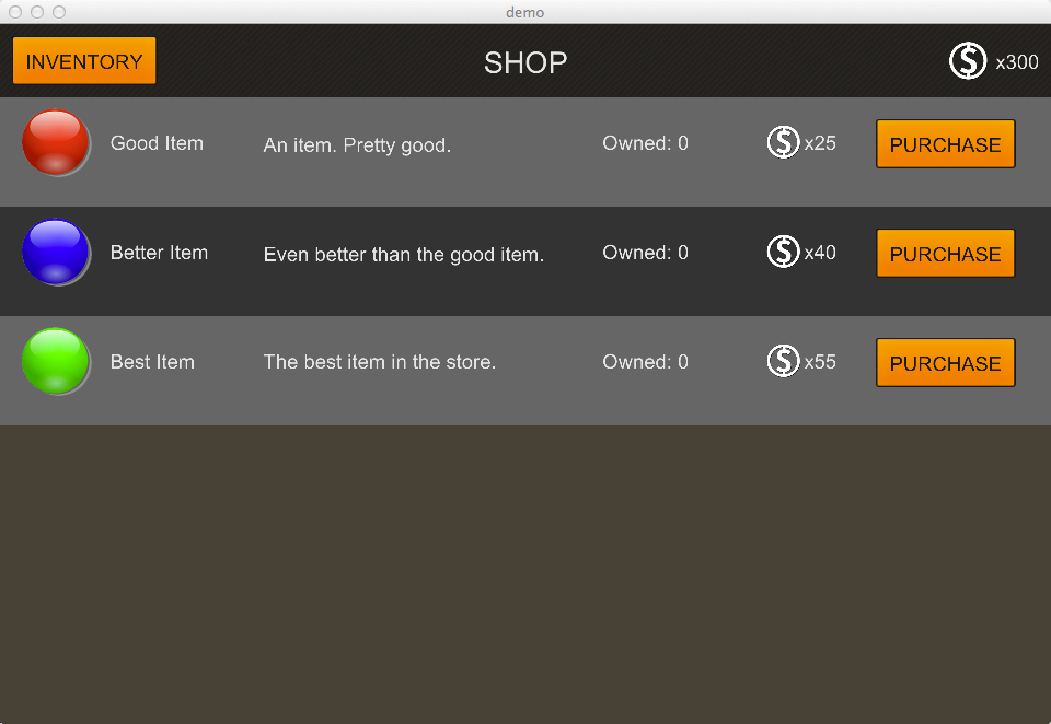 Shop Screenshot