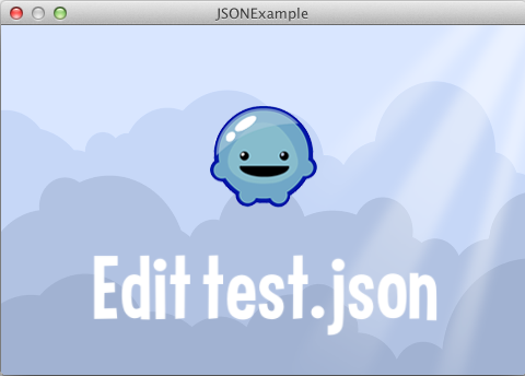 JSONExample Screenshot