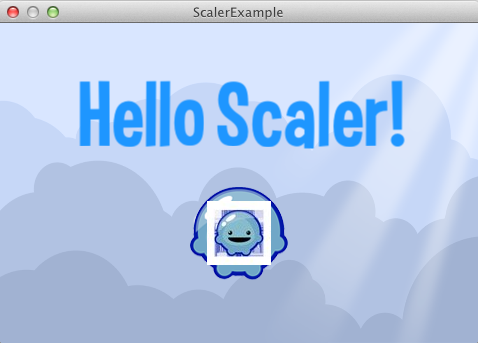 ScalerExample Screenshot