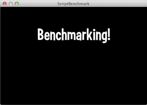 ScriptBenchmark Screenshot